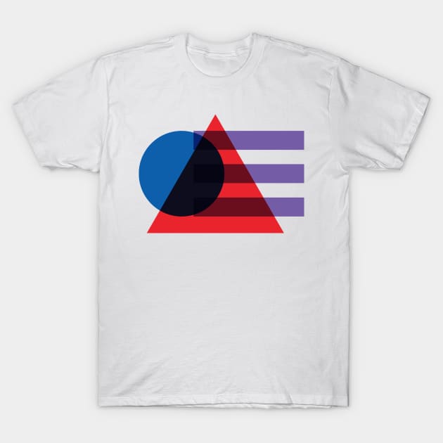 Messing with Shapes (v 1) T-Shirt by Avengedqrow
